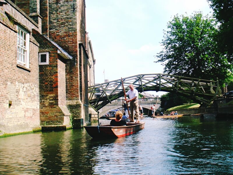 Beautiful Cambridge Town, England