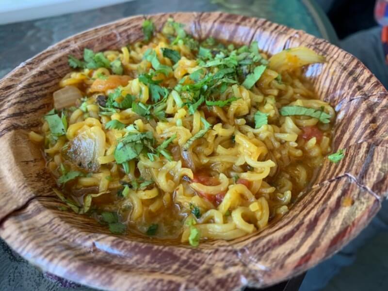 soupy noodles in Landour