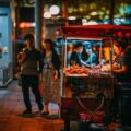 Bangkok street food stall