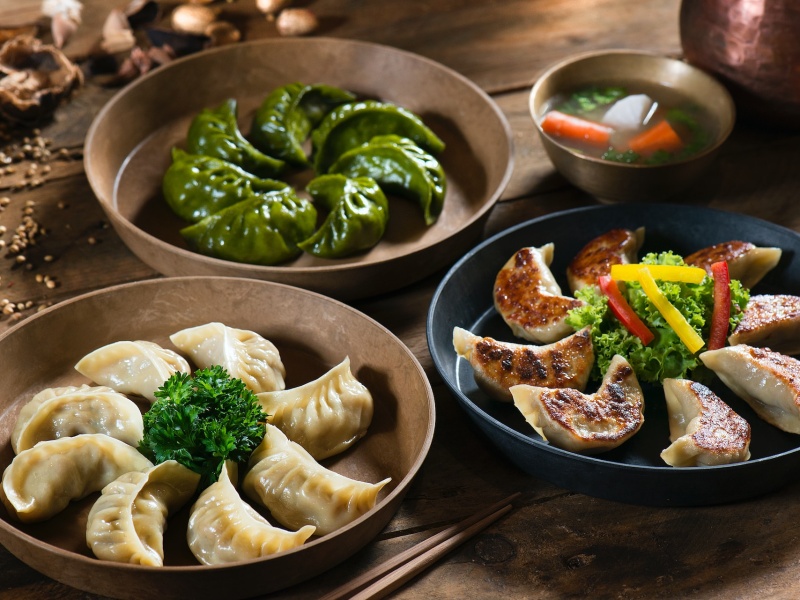 various dumplings