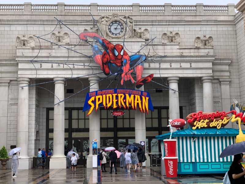 Spider-Man ride at USJ