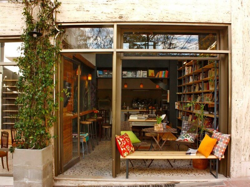 best cafe in athens for book lovers - little tree